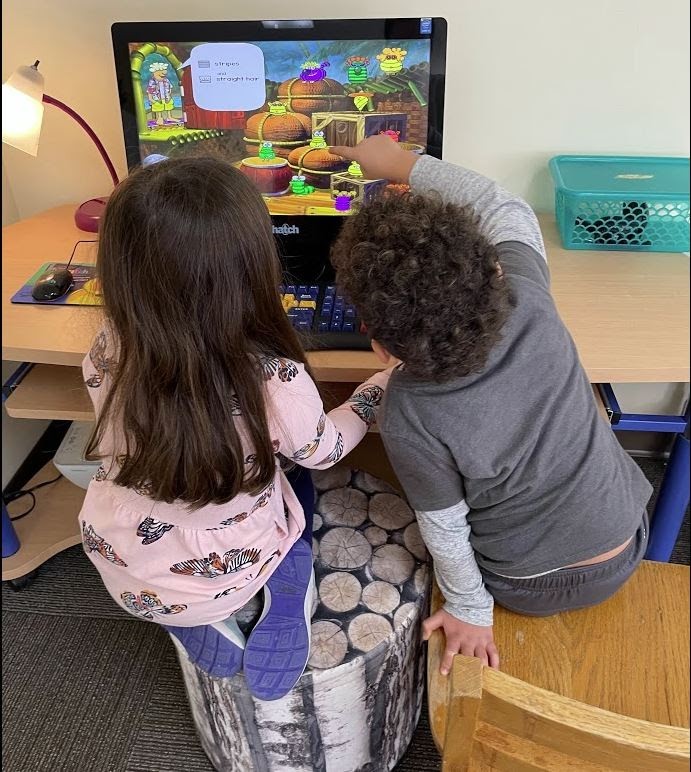 Children learning together at Rainbow Child Development Center